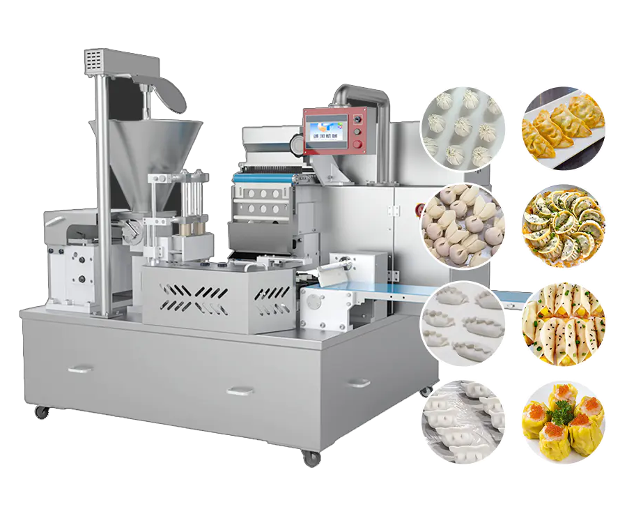 自動dumpling、siomai、gyoza、wontonマシン